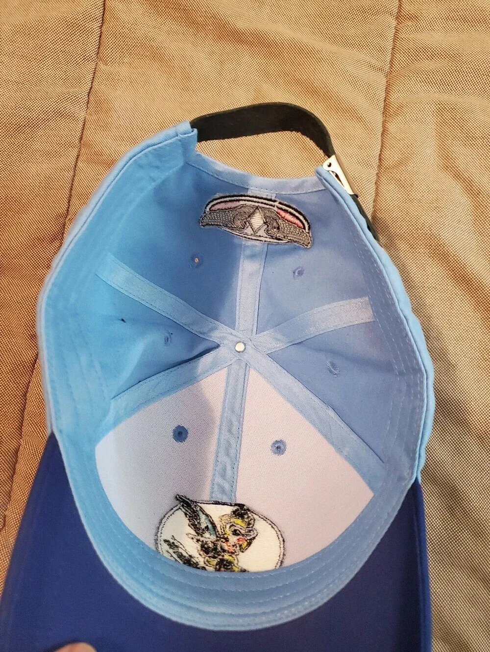 Air Force USAF Fifinella Wasp Unisex Light Blue Strapback Cap Hat